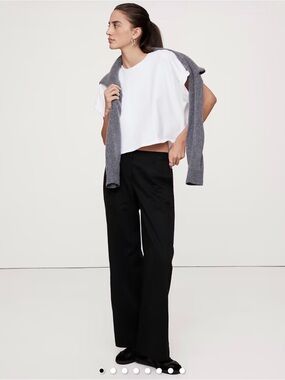 BANANA REPUBLIC EVERYDAY WIDE-LEG PANT